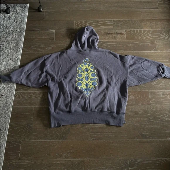 Rare FREE PEOPLE X HOKA sprint to the finish hoodie in size M - Picture 2 of 4